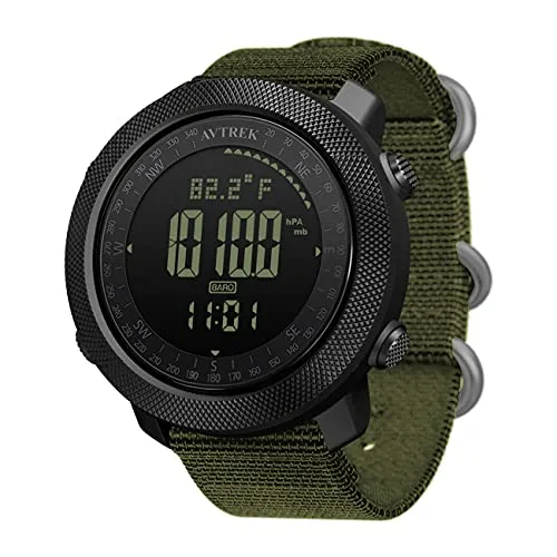 AVTREK Tactical Compass Watch