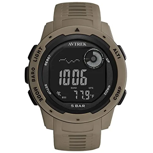 AVTREK Tactical Compass Watch