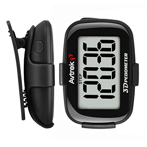 AVTREK Clip-On 3D Pedometer