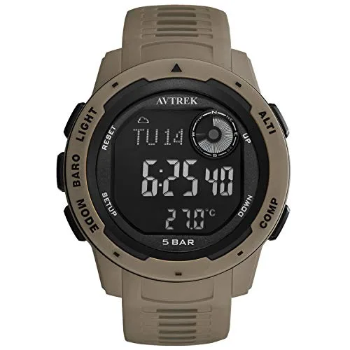 AVTREK Tactical Compass Watch