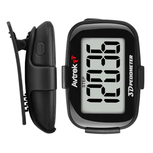 AVTREK Clip-On 3D Pedometer